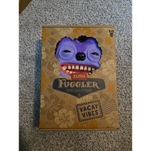 Zuru Fuggler Vacay Vibes Greedy Grinner Funny Ugly Monster 9" Plush Brand New